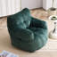 Fauteuil à billes en velours côtelé doux et moelleux rempli d'éponge à mémoire de forme-307227181