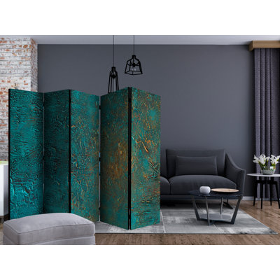 Gaskin 172cm H Solid Wood Folding Room Divider