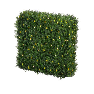 Vickerman Artificial Cedar Hedge. 48'' Faux Hedge in Freestanding