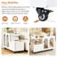 Table de bout mobile avec rangement Roomfitter
