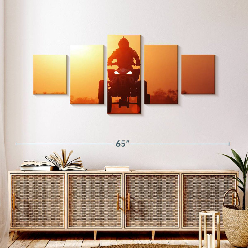 ATV Ride, 24" H x 55" W