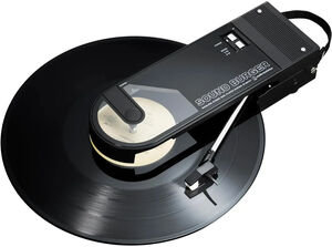 Audio Technica AT-SB727-BK Sound Burger Bluetooth Turntable Portable Black