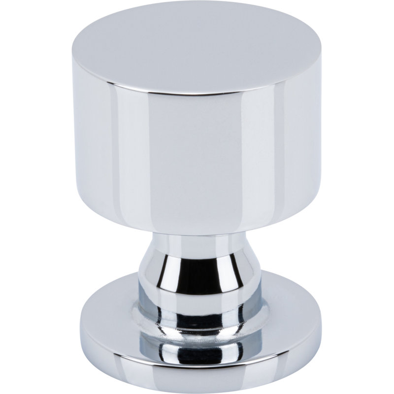 Dante Round Knob, Polished Chrome, 1"
