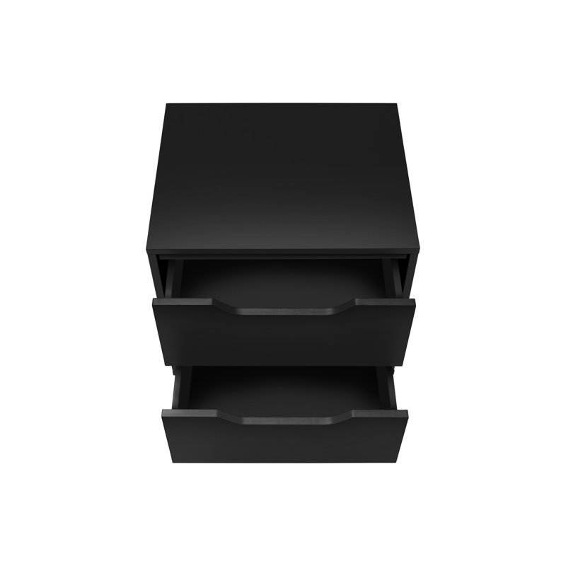 Table d'appoint (table basse incluse seulement), Noir, Noir