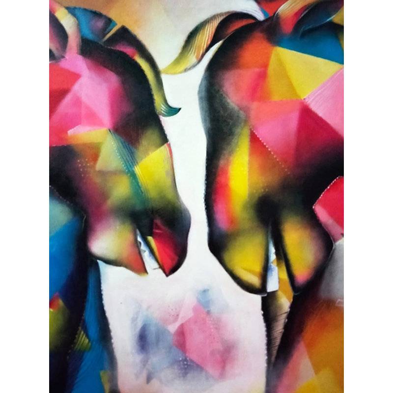 Creative Modern Art | Acrylic On Canvas | By Samir Chanda