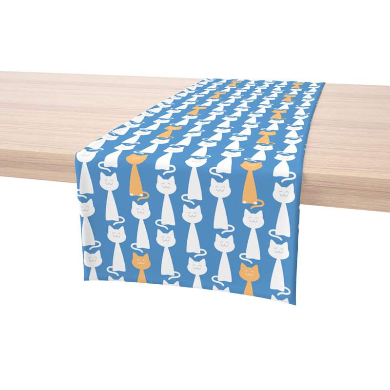 Rectangular Cotton Twill Table Runner
