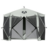 Gazebo Tent Pop-Up Portable 4/5/6-Sided Hub Durable Screen Tent Netted Gazebo Waterproof Pavilion