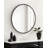 Round Textured Wall Mirror