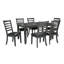 Ensemble de salle à manger 7 pièces Simple Classic-1159177611