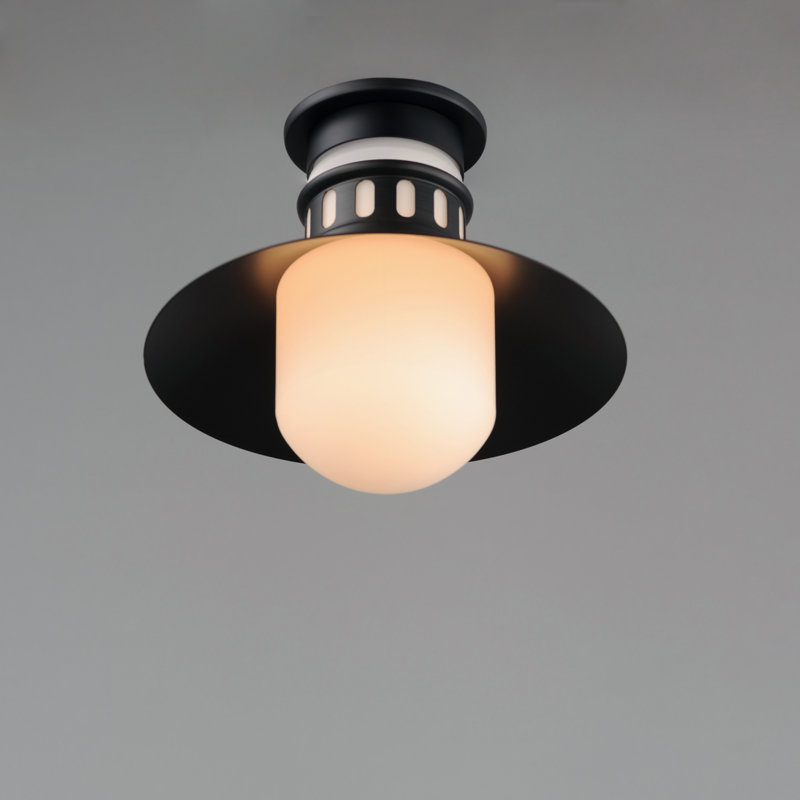 Parimal Outdoor Pendant, Black