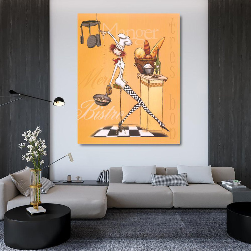 Sassy Chef III, 46" H x 36" W