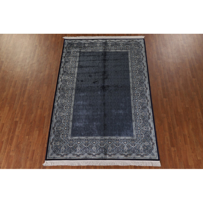 Tapis traditionnel turc bleu 6 x 10