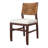 Covine Dining Table Set With Upholstered Abaca Back Dining Chairs