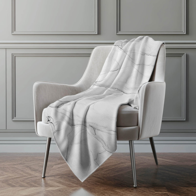 Jeté en sherpa Addison, Gris