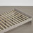 Farmhouse High Headboard Wood Platform Bed-368227449-368227444