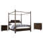 Royal Kahala 3 - Piece Solid Wood Bedroom Set-59229441