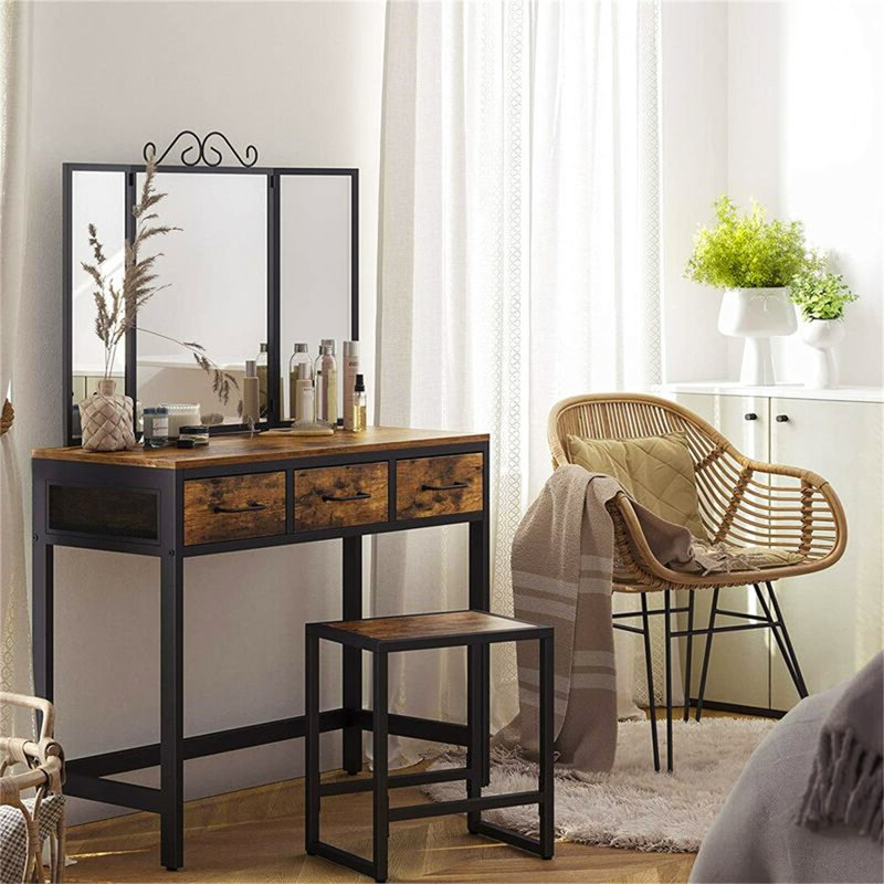 Arimo Dressing Table with Mirror