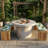 Versatile Patio Cushion Set With Weatherproof Fabric - Includes Bench Cushion & 2 Pillow Covers For Garden And Porch Furniture-746785756-746785746