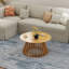 Table basse moderne en bois massif avec table basse et table basse pour le salon-904901839