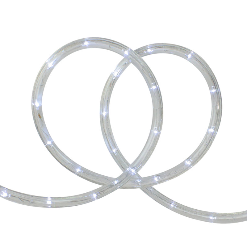 Guirlande de 18 lumières DEL d'extérieur 18 pi, Blanc pur