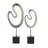 Andere 2 Piece Metal Sculpture Set-60947012