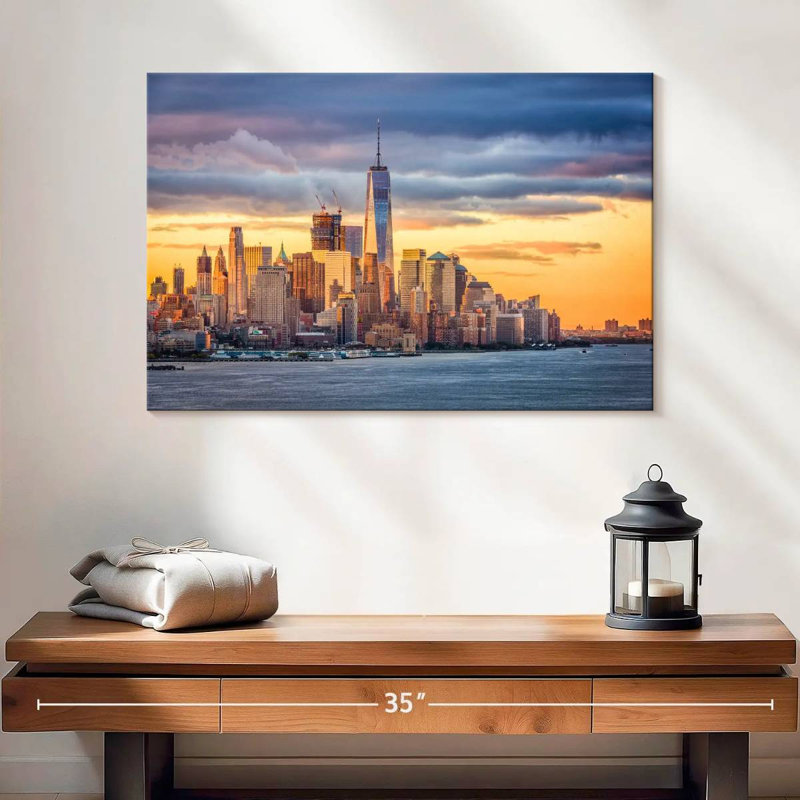 Sireci NYC Financial District, 16" H x 24" W