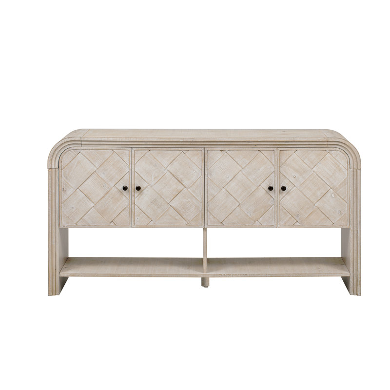 Console U_Style Polyvalente, Beige/brun