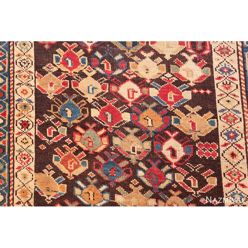 One-of-a-Kind Runner 4' X 10'2" Hand Knotted Area Rug