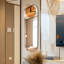 Cloteal Glass Wall Clock