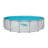 Steel Round Frame Set Pool 48'' H x 216'' W x 216'' L , with Pump Included