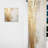 Minimal Gold And Beige Abstract River III - Traditional Velvet Curtain - Room Darkening - 1 panel-107826574