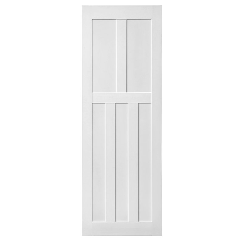 Système de porte de grange à panneaux, 89 po x 78 po