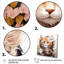 Adorable chat au printemps fleurs - art mural chat-794109976-794109998