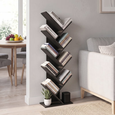 George Oliver Gola Bookshelf 9-Tier Floor Standing Gola Bookcase