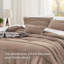 Ensemble d'édredon plissé en microfibre pré-lavé Best vendeur - 89GSM-105529501-105529497