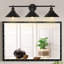 Éclairage pour meuble-lavabo moderne 3 lumières