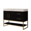 Single Bathroom Vanity with Faux Marble Top