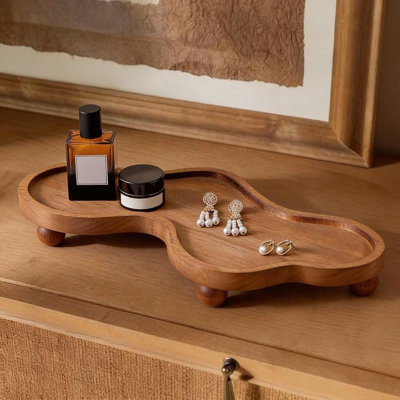 Plateau de chevet en bois
