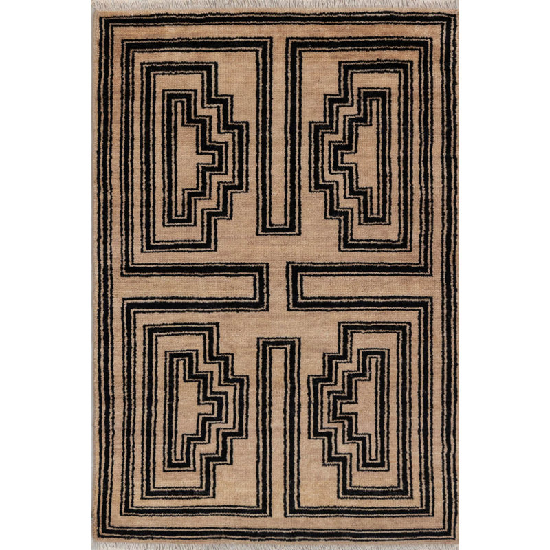 Contemporary, Stuart Street Collection Hand Knotted Wool Oriental Area Rug
