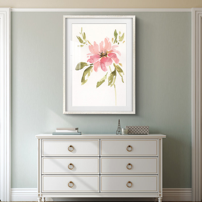 Montmiral - Toile tendue avec châssis, H 28,5 po x l 20,5 po, Blanc
