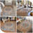 Scheri Vintage Tribal Fluff Area Rug Washable Floral Carpet Mat-1977026924