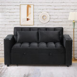 Larmon Modern Sleeper Sofa, Convertible Sofa, 3-In-1 Bed Pull Out Couch Pull Out Sofa
