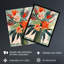 Exotic Lily Flower Vase Floral Spring Wall Art Print
