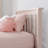 Classic Twin Floor Bed, White-737512216