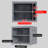 Sreyas Shoe Storage Organizer with Clear Door,12 pairs