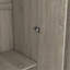 Armoire à 3 portes avec tablettes
