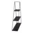 3 Piece Triangle Metal Accent Shelf