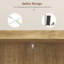 Garde-manger avec tablettes réglables, portes