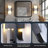 Ephraim 13.8" Dimmable Wall Sconces With Alabaster Shade (Set of 2)-974903481