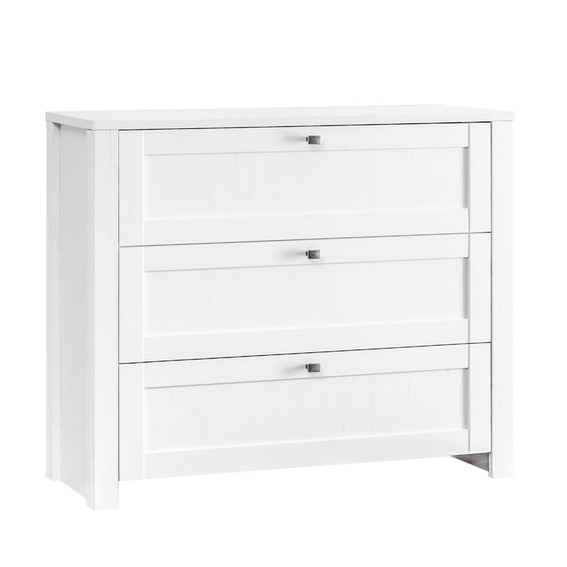 Dilys 110cm W 3 - Drawer Chest of Drawers